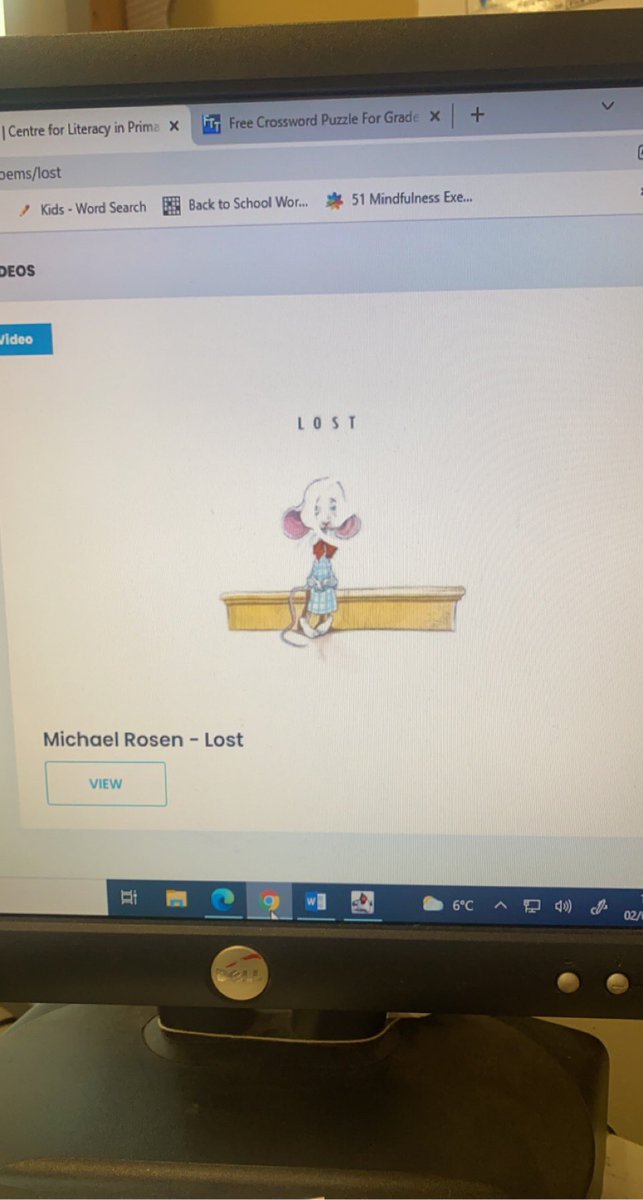 missskwps's tweet photo. Today we used Lost by Michael Rosen as our inspiration to create a rhyming poem based on an emotion. First we read the poem and highlighted the rhyming words then we created our own as a class. Keep an eye out for our hand written versions ✨😍 @Kirkcaldywestps https://t.co/zBZILS3t7R