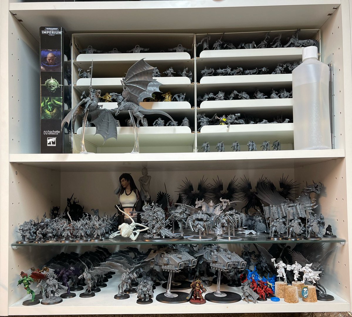 It’s WIP Wednesday. Show us your piles of shame. Here’s some of mine… #WarhammerCommunity #PaintingWarhammer #PileofShame #PlasticCrack #Warhammer #40k #AoS #Warhammer40k #AgeofSigmar