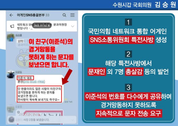 "문재인·조국 등 7적 총살감" 국힘 네트워크 SNS 조직 논란

사악하기 그지없는 국민의힘
이런 집단의 대통령 후보
그가 대통령이 되면 안되는 이유입니다.

newsfreezone.co.kr/news/articleVi…