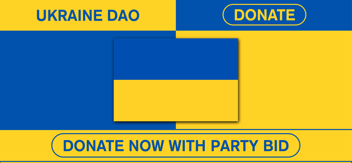 WizkidFund's tweet photo. Doing our small part - https://t.co/JP2C9qJdSX 
#UkraineDao #FuckPutin #DonateUkraine #cryptoisfreedom https://t.co/djzp24wwDJ