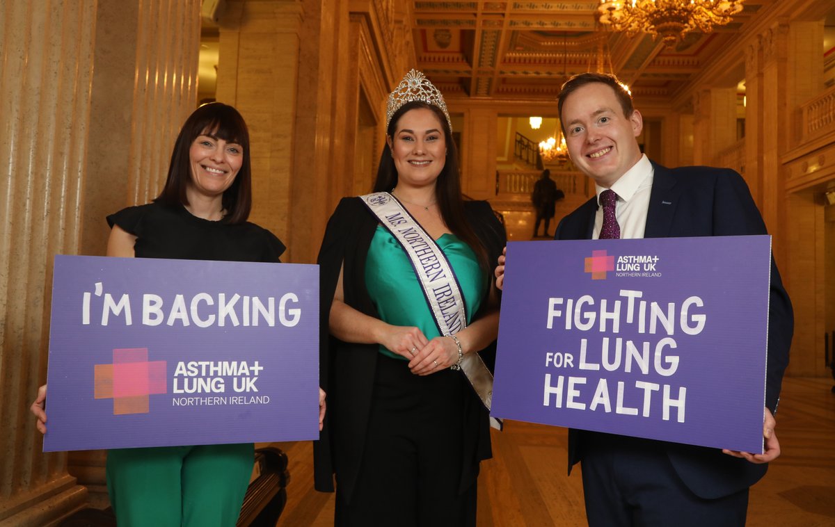 A big thank you to everyone who came to support the launch of our new strategy this week at Stormont!

We're calling for lung health to be treated as a top priority and fight for a Northern Ireland where everyone can breathe clean air with healthy lungs. #FightingForBreath