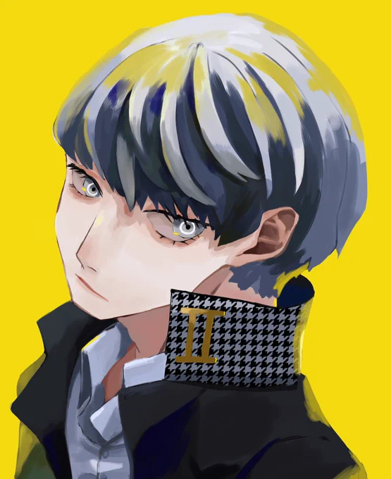 フォロワーさんの推しが描きたいやつP4の鳴上悠 