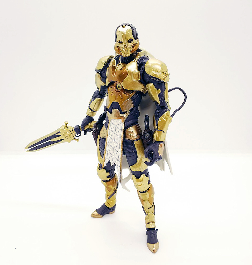 フォートナイトのマイダスレックススキンフィギュアが届いた。