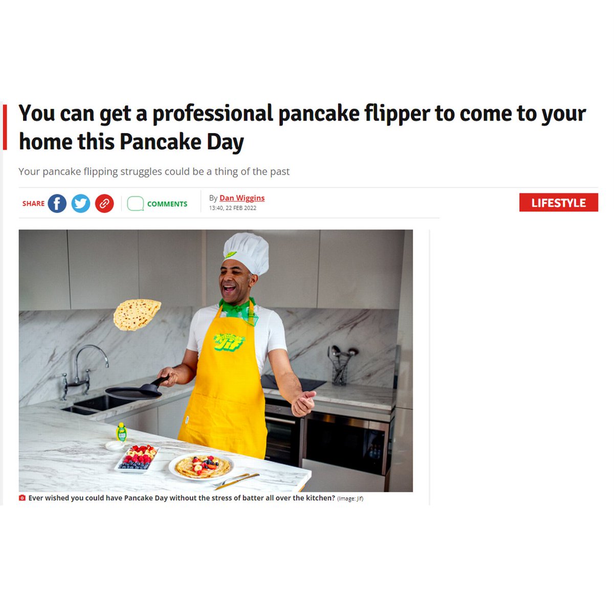 Hope everyone had a wonderful Pancake day yesterday! Mary, a Marketing UFLP has been running a competition with Jif to celebrate.

"I have loved my first year and a half on the grad scheme. I’m now working on our Local foods brands - Marmite, Colman’s, Bovril and Jif. "