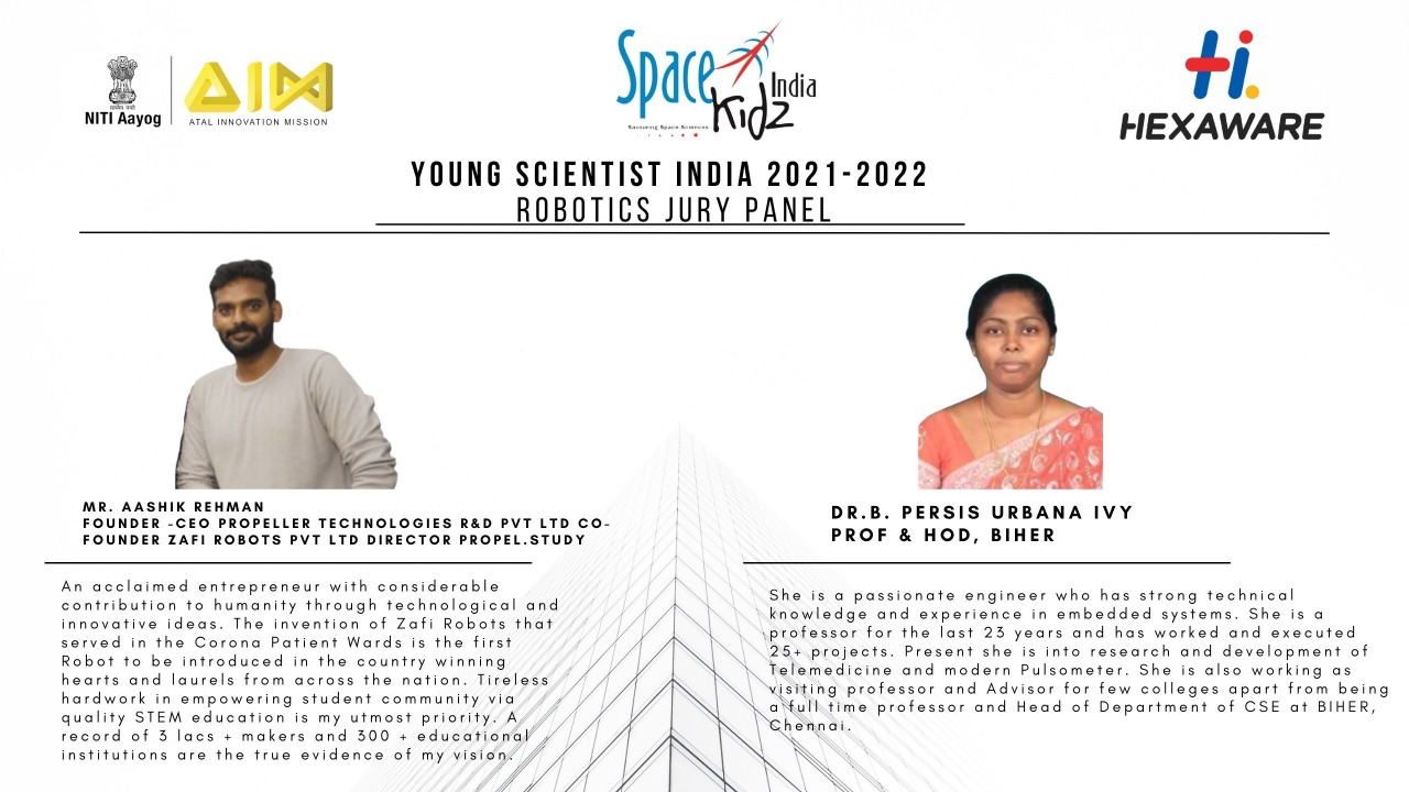 Space Kidz India on Twitter "We our honorable Robotics jury