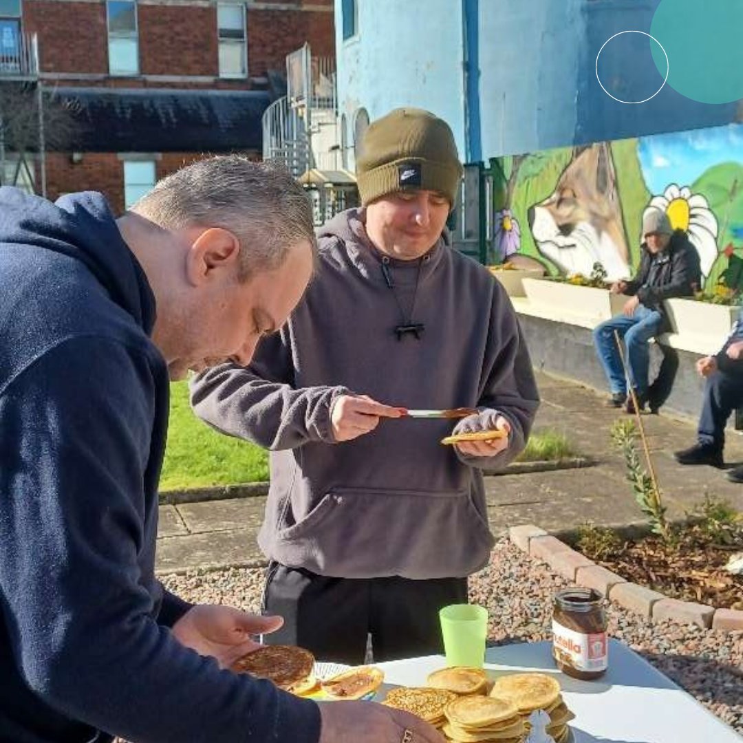 praxiscare's tweet photo. #PancakeTuesday at Praxis was a (delicious) success! 😊🥞
Schemes from all over took part and cooked up a storm. What a day! 😎 #MakeADifferenceDaily
@HSELive @nihecommunity @BelfastTrust @WesternHSCTrust
@setrust https://t.co/wF4QhnfgN9