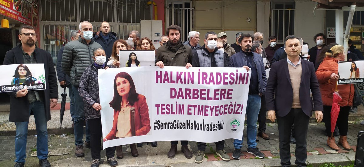 dempartihatay's tweet photo. Hukuksuzca partimize ve partimize  oy veren milyon insanların iradesine yapılan saldırıya ve hak gaspına karşı susmuyoruz. Bu konu bağlamında bizlerle dayanışan bütün demokratik kurumlar ve siyasi partilere teşekkür ediyoruz.
#SemraGüzelHalkınİradesidir https://t.co/r0HDAhBKPB