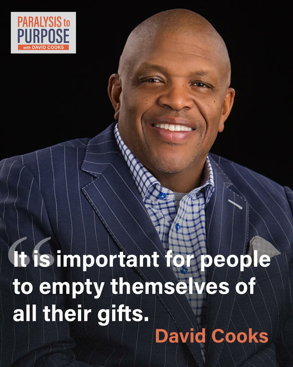 Paral2Purpose's tweet photo. Our gifts can lead to someone else's success story. When we discover them, share them abundantly with the world. #paralysis2purpose #podcast #MotivationalQuotes https://t.co/cMA6ILplPE