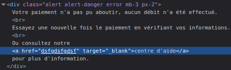 aurelien__lm's tweet photo. @Carlili_FR impossible de payer, la page d'aide redirige vers '/dsfgdsfgdsf' et sur mobile impossible de rentrer "12/2025" dans la date d'expiration d'une CB... il faudrait peut-être faire un peu de plus de tests ? https://t.co/32CDGp4cT8
