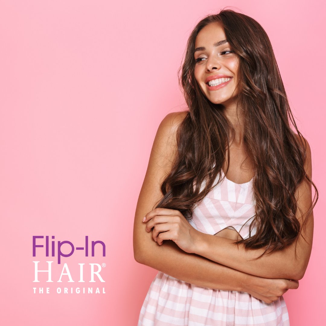 #FlipInHair is an instant, temporary and #damagefree way to add length and volume to your own hair in less than one minute! 😍

What are you waiting for? Tap the link to browse our #luxuryextensions. ✨

ow.ly/PeOZ50I4tJc