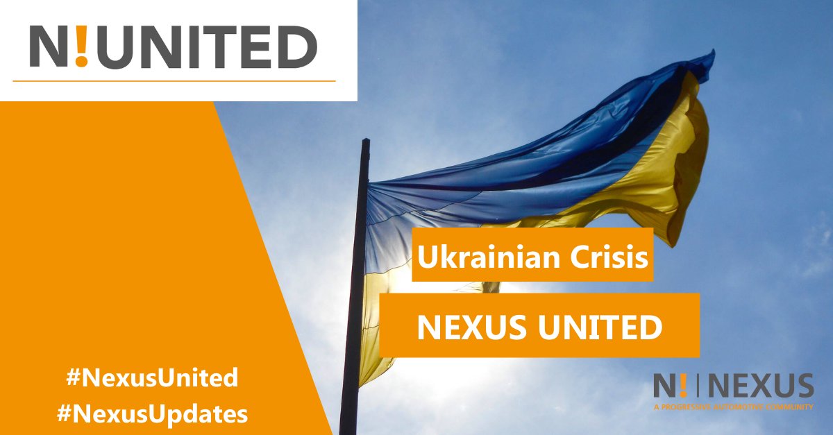 NexusAutomotiv's tweet photo. #NexusUpdates - NEXUS Automotive International is today relaunching a central hub address, nexusunited@nexusautomotive.eu, to co-ordinate offers of help and support the suffering Ukrainian refugees.
Read more here: https://t.co/RFApRfbXjM
#Nexusunited #nexusautomotive https://t.co/o4wfuBegTQ