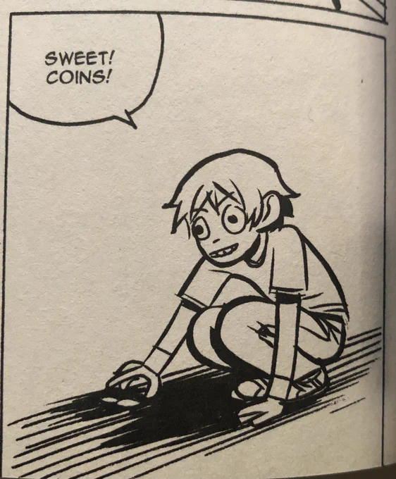 There are some really wacky drawings in there that got changed for the color version btw. I keep thinking about this one specifically 