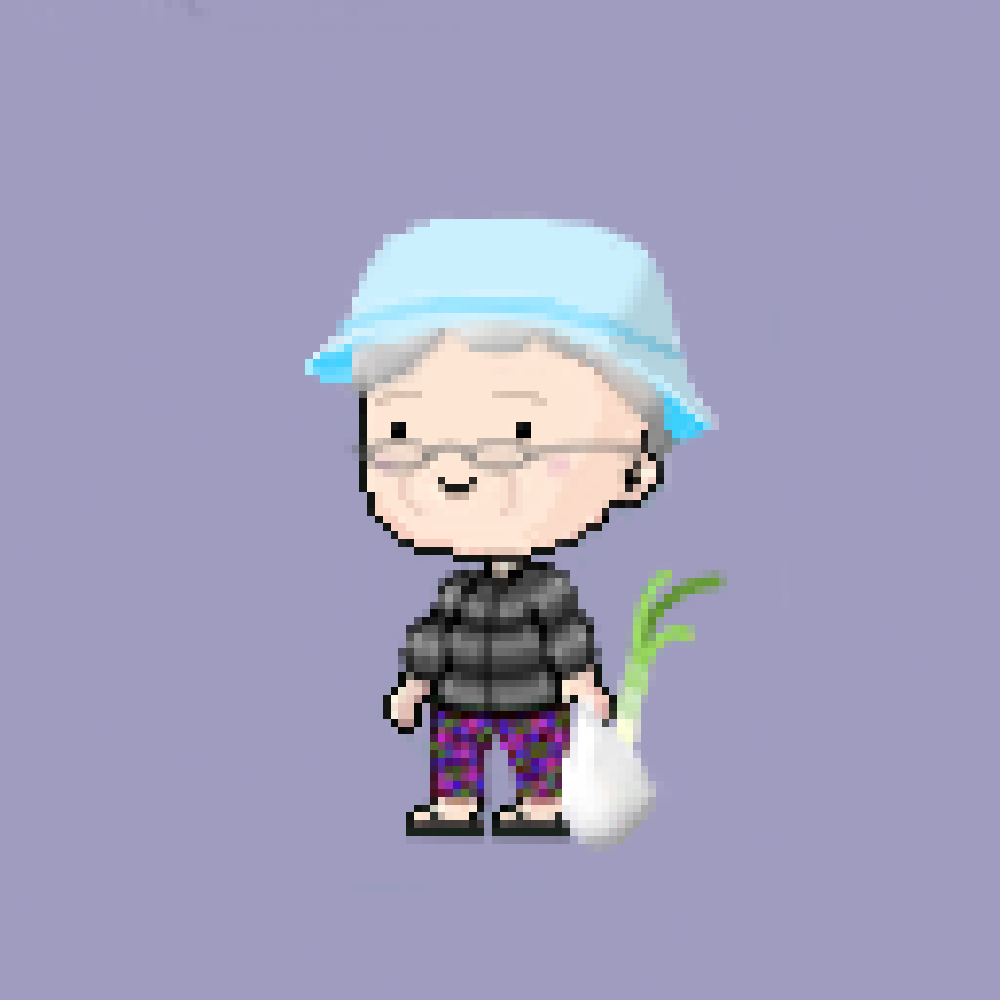 yourlocals_nft's tweet photo. Your Local Asian Grandma#311 bout to cook something fire 🔥 (you can tell by the spring onion poking out of the bag)

Skin: Puffer 4%
Eyewear: Reading 19%
Hair: Perm White 7%
Hat: Bucket Hat 11%
Accessories: Groceries 9%
#NFT #opensea #Grandma #Subtleasiantraits https://t.co/kWaQdDmlne