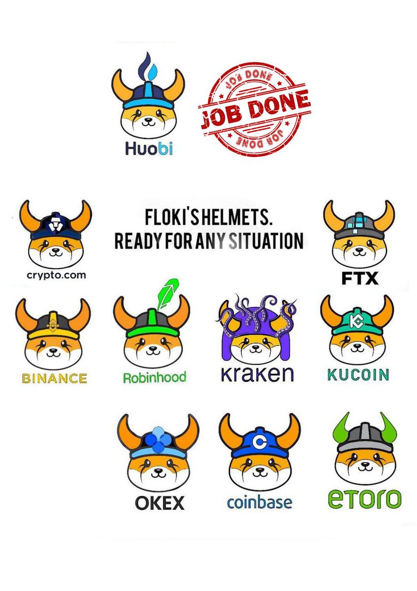 HatimJurdi's tweet photo. @CryptoGemsCom #FLOKI without a doubt, 
buy #FLOKI on Houbi 🎈🎉🎊🤗 https://t.co/TlCFVb59gQ