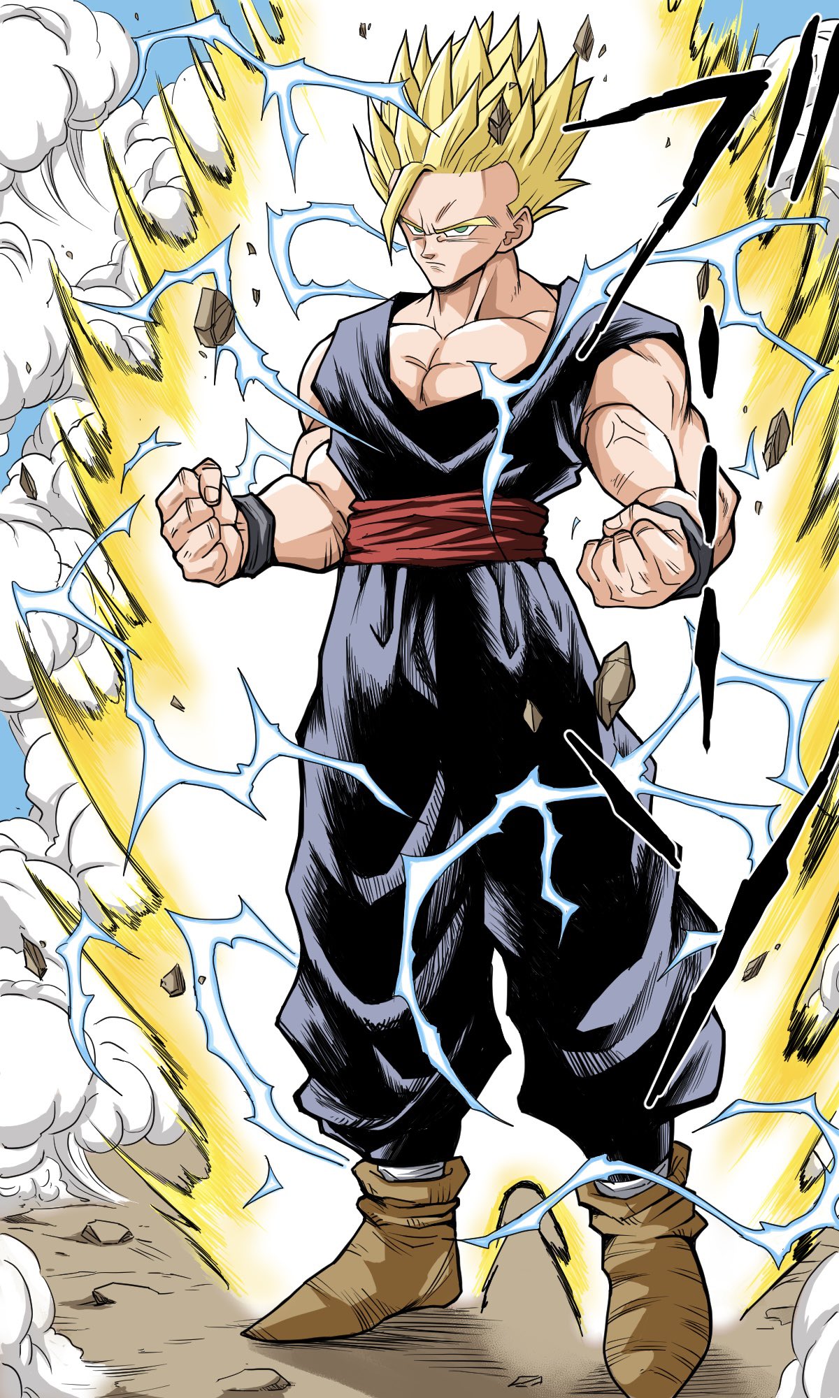 マジュニア 映画楽しみすぎるので悟飯ちゃん描きました ピッコロさんの新形態も描きたいです ドラゴンボール超スーパーヒーロー 孫悟飯 T Co 31jq9cfeu4 Twitter