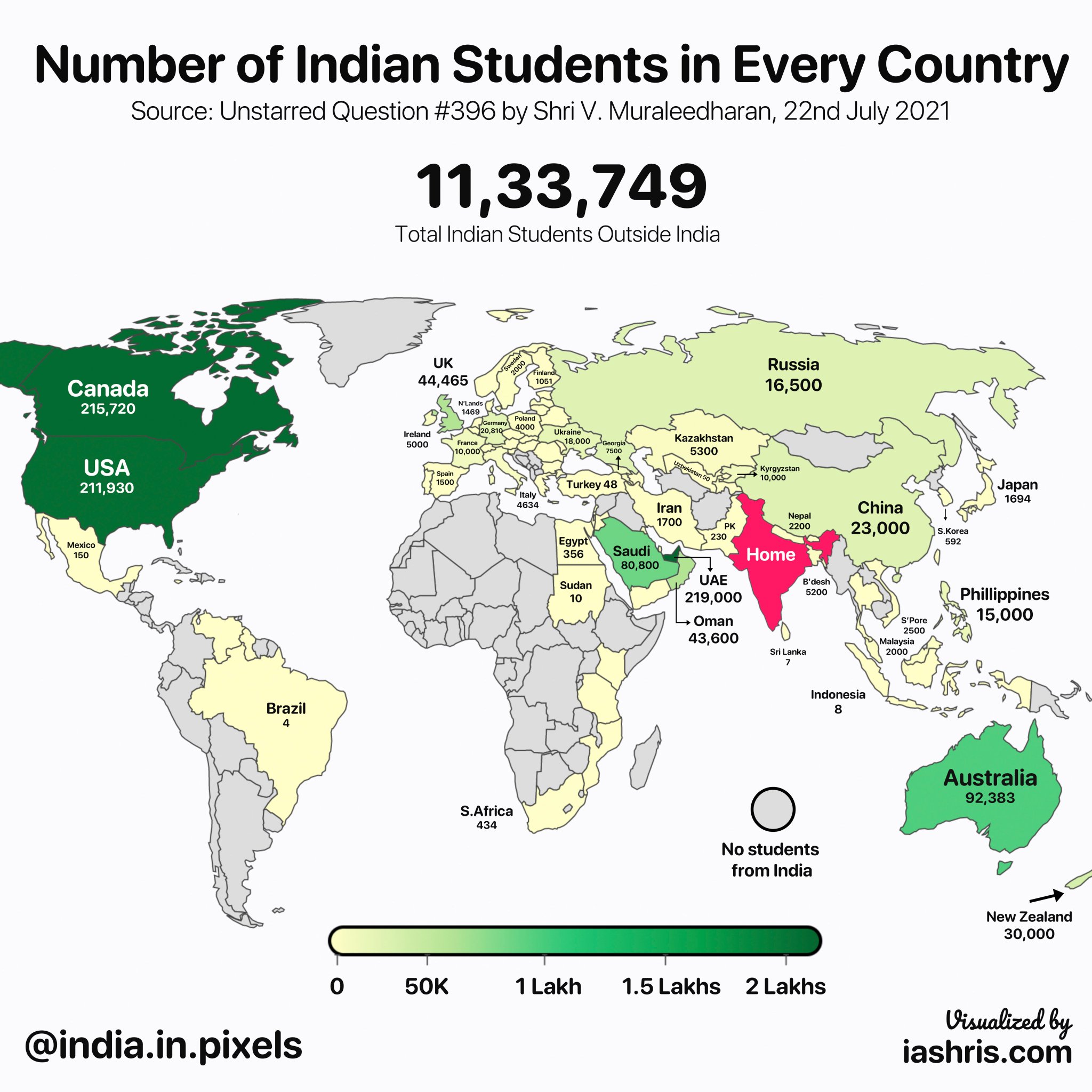 India In Pixels By Ashris On Twitter How Many Indian Students Are india-in-pixels-by-ashris-on-twitter-how-many-indian-students-are