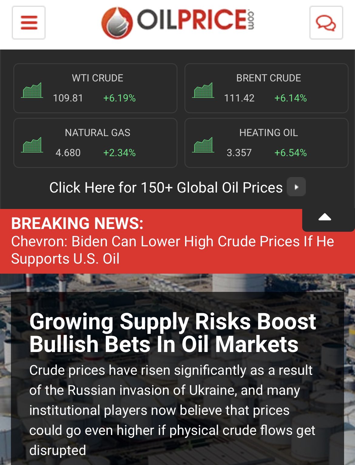 Reddit Trader on Twitter "Oil & gas prices soar and are set to