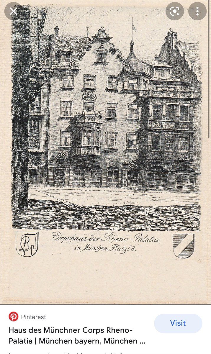 maxtreml's tweet photo. @SPAVGeek @PastAndPresennt This used to be the house of a Munich based student fraternity, which got directly hit during WWII. https://t.co/KeG7IsrGeK