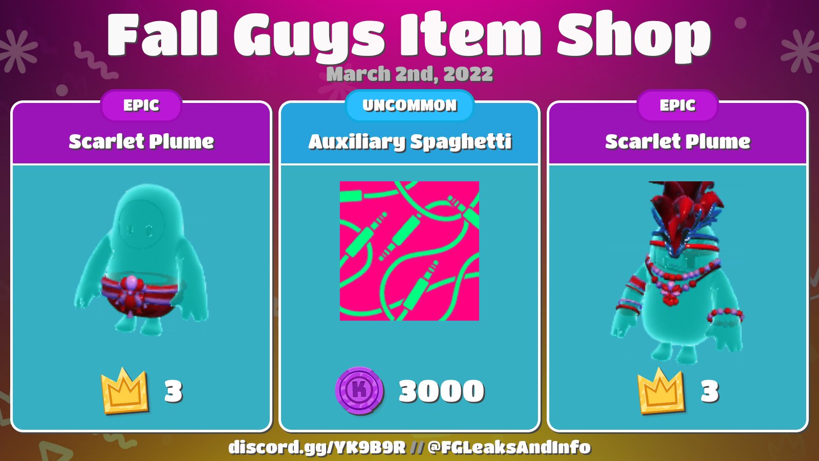 Bean Bot // Fall Guys Leaks & Info on Twitter "🛒 Fall Guys Item Shop