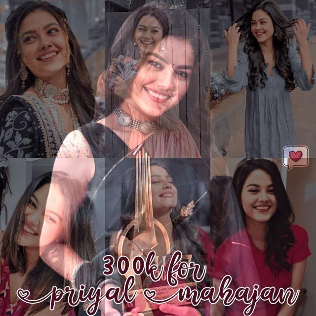 priamamarhai's tweet photo. Here you go! May you always touch the greatest heights and keep working hard. Congratulations on this one!🥳
#PriyalMahajan
#Priyalians
#CongratulationFor300k
#PriyalAsPurvi https://t.co/S8CL5MrJPE