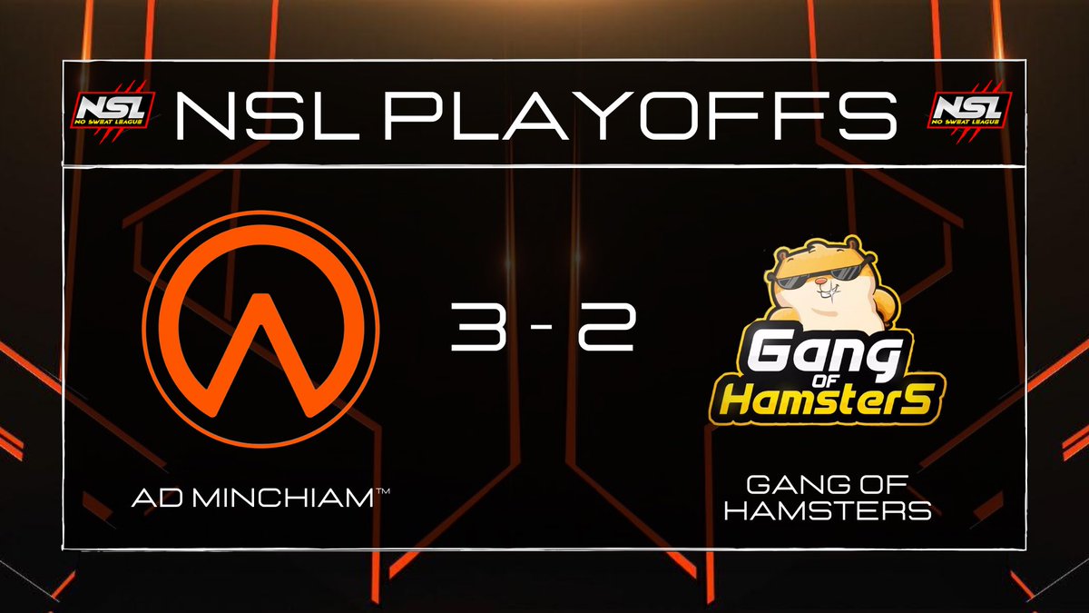 Ad Minchiam (@ad_minchiam_cr) on Twitter photo 🔥 @GundamCr take us in 1/4 finals with a 3-0 in bo5 🔥
🗓|Tuesday 01/03
🏆|@NSL_CR playoffs
🆚|<a href="/GangofHamsters/">Gang of Hamsters</a>
✅|3-2
👔 <a href="/InterIsNoob/">InterIsNoob</a>
👤 <a href="/Anto_3M/">Antonio</a>
👤 <a href="/Blackblock_01/">Blackblock</a>
👤 @GundamCr🏅(3-0)
👤 <a href="/MatteoCROP/">⚡Itz_MaTTeO⚡</a>
👤 <a href="/Ossama7_Cr/">Ossamaأسامة</a>
👤 <a href="/Wyzeeeee/">Wyze</a>
Ggs and Gl to <a href="/GangofHamsters/">Gang of Hamsters</a> for future 🤝 🔥 @GundamCr take us in 1/4 finals with a 3-0 in bo5 🔥
🗓|Tuesday 01/03
🏆|@NSL_CR playoffs
🆚|<a href="/GangofHamsters/">Gang of Hamsters</a>
✅|3-2
👔 <a href="/InterIsNoob/">InterIsNoob</a>
👤 <a href="/Anto_3M/">Antonio</a>
👤 <a href="/Blackblock_01/">Blackblock</a>
👤 @GundamCr🏅(3-0)
👤 <a href="/MatteoCROP/">⚡Itz_MaTTeO⚡</a>
👤 <a href="/Ossama7_Cr/">Ossamaأسامة</a>
👤 <a href="/Wyzeeeee/">Wyze</a>
Ggs and Gl to <a href="/GangofHamsters/">Gang of Hamsters</a> for future 🤝