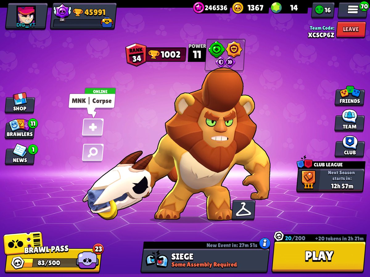 BrawlDig's tweet image. 🦁