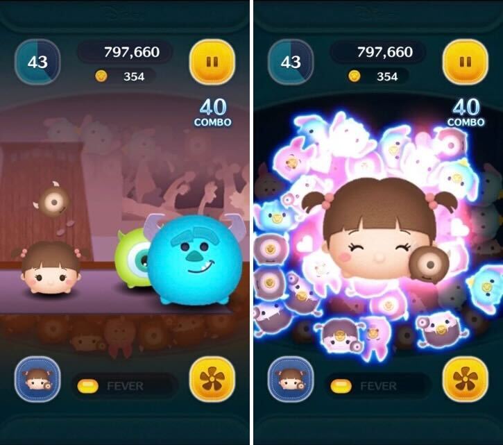 ディズニーゲーム公式 モンスターズインク 周年記念 新ツム ブー チャーム が登場 リトルマイキー が ブーと一緒につなげて消せる チャームツム として登場します 3 4 金 10 59まで確率up中 Line ディズニー ツムツム