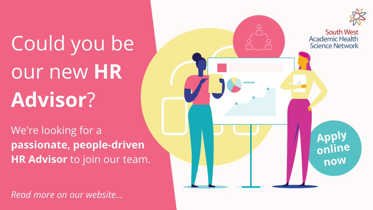 We're #hiring!

Do you enjoy helping people achieve their best? Want to be part of an organisation that gives back to your community?

We're looking for a driven, organised #HR Advisor to join us improving health &amp; care in the #SouthWest.

#Apply👉swahsn.com/who-we-are/vac… #vacancy