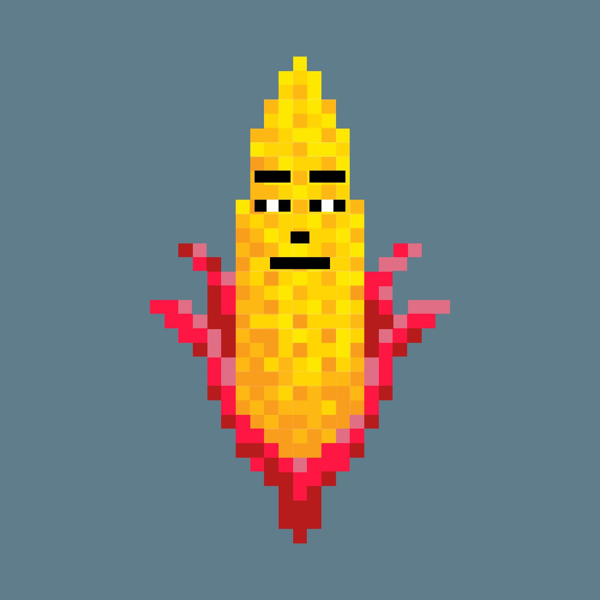 MetaCorNFT's tweet image. Starting my new NFT project Meta Corn. Giving away 25 of this NFT to the first 25 that leave their ETH  address in comments. #NFTCommunity #NFTProject #NFTGiveaways #nftart #nftcollectors #Crypto #ETH #GiveawayNFT