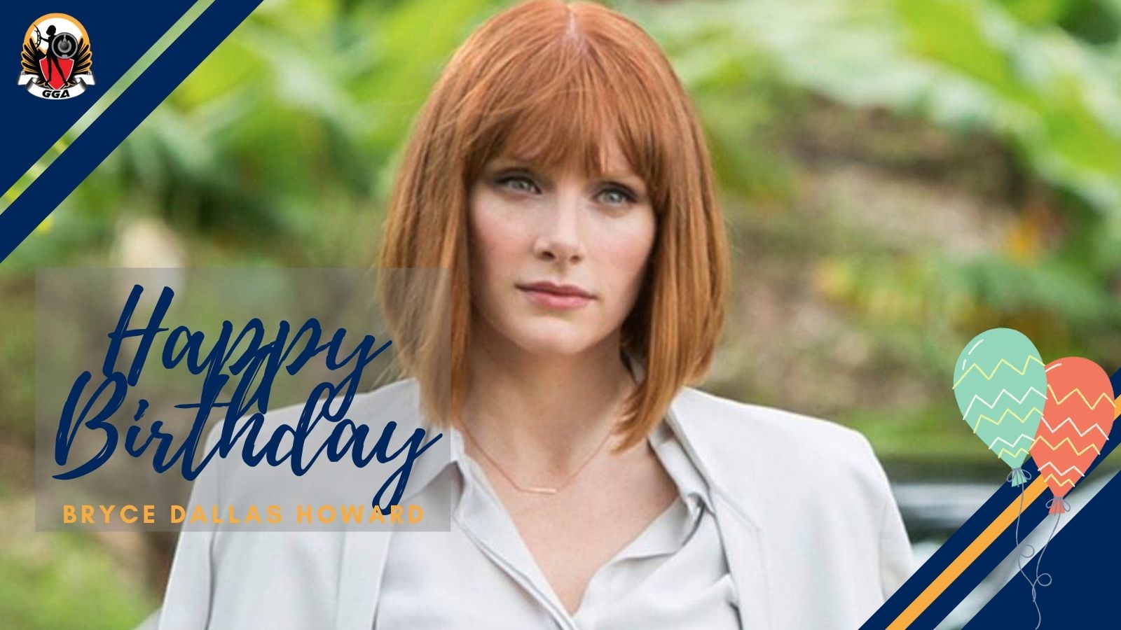 Happy birthday to the incredibly talented Bryce Dallas Howard!  