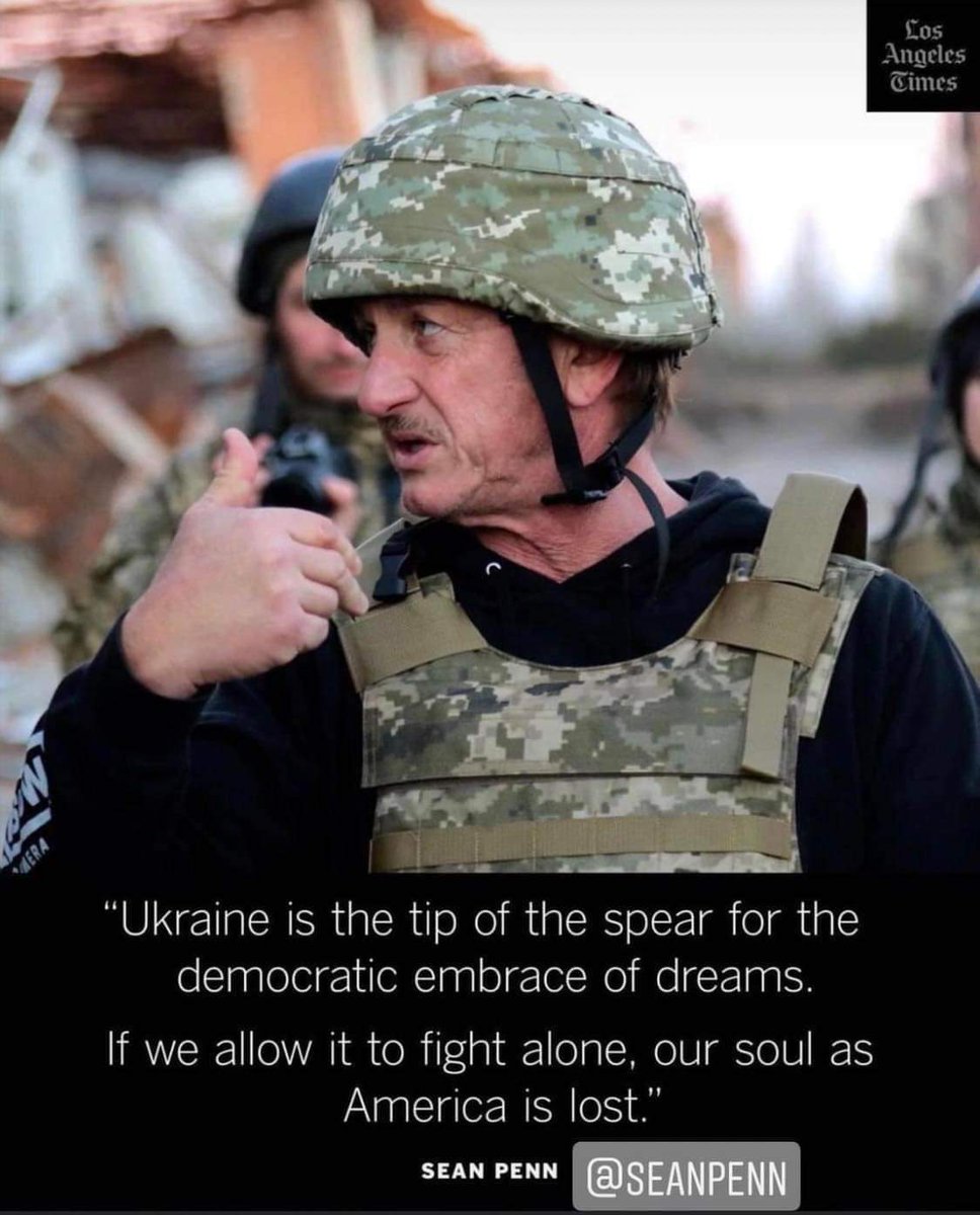 NewVoiceUkraine's tweet photo. Sean Penn Calls the War in Ukraine a 'Brutal Mistake'

Picture : The Angeles Times https://t.co/B1gHTo1Cxb
