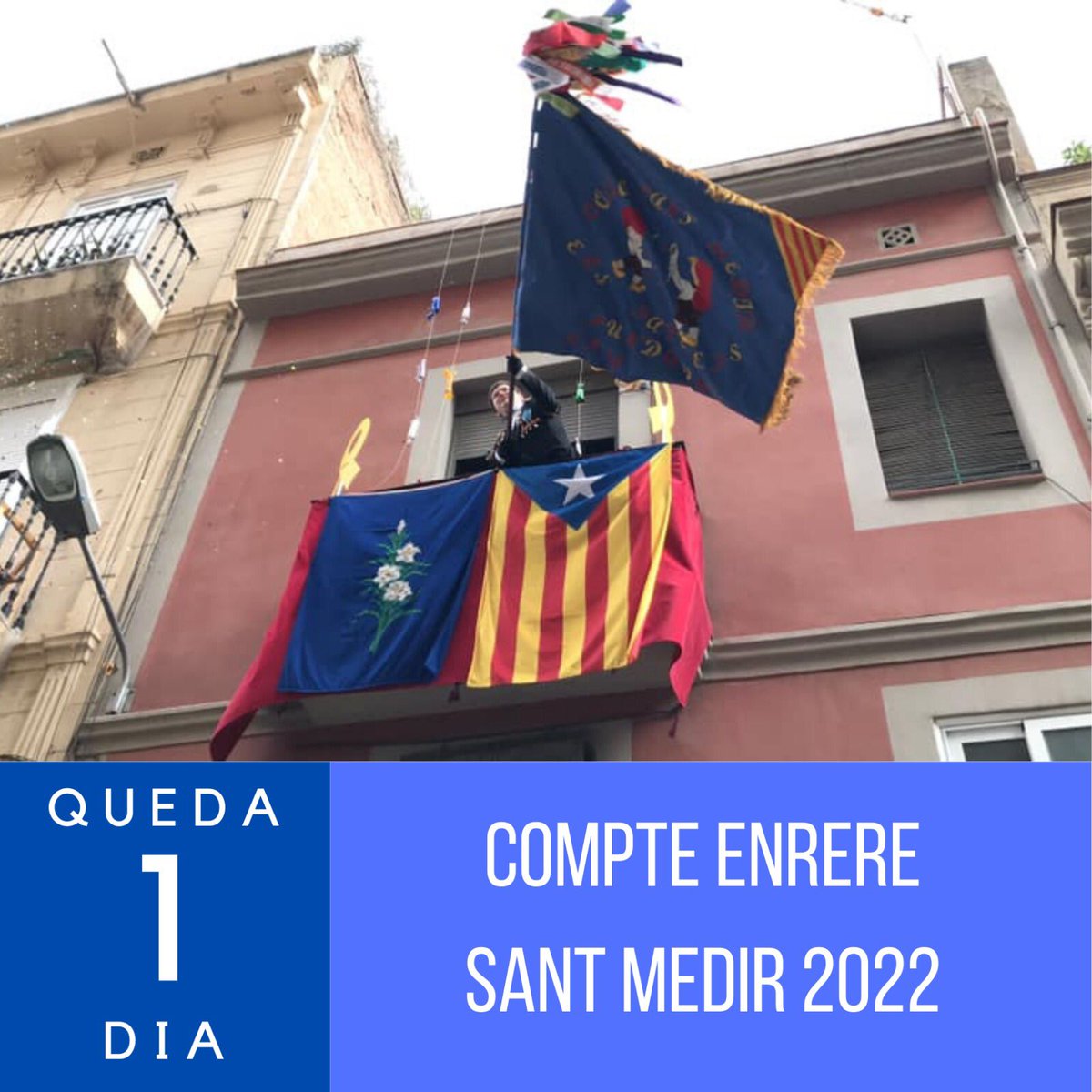 ElsPatufets's tweet photo. Hem esperat 729 dies. Aquell Sant Medir de 2020 queda molt llunyà. Però… han passat ràpid i demà tornarem a sortir, tornarem a viure un nou SANT MEDIR!!! Quins nervis!!! 

#SantMedir #StMedir22 #ViladeGràcia #Colles #ElsPatufets https://t.co/EdMOjloiLP