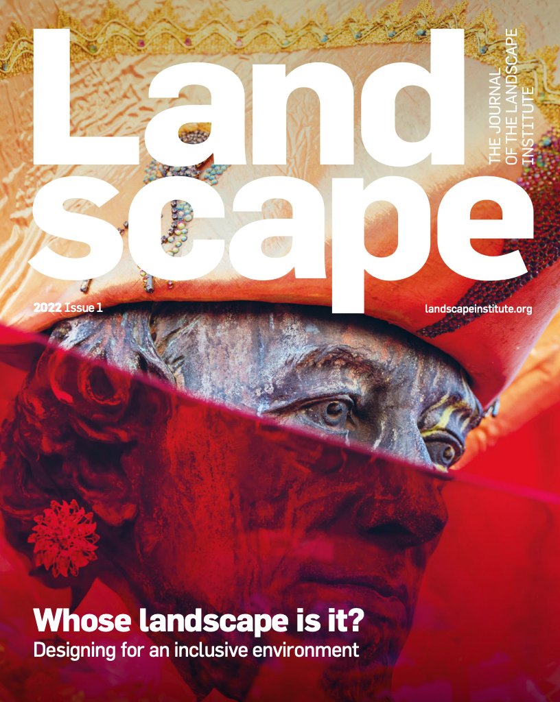 BugBond's tweet photo. Issue 1 2022 of @talklandscape journal includes a write up of my current read by @corinne_fowler stuffed with info I never knew #education - delighted that it sits in a copy that includes my images from the important documentary on Sky Arts by @SkyTV #StatuesRedressed #liverpool https://t.co/qjym5HOt9Y