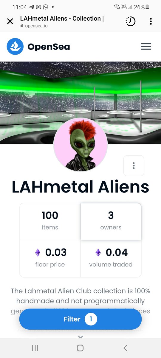 NftsAlien's tweet photo. https://t.co/sjOfkNq4sW

#NFTdrop #NFTartist #NFTCollection #nftnews #nftcommunity  #OpenSeaNFT #opensea #OpenSeaPolygon https://t.co/cMemgv7bXc