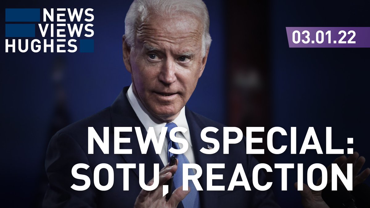 Scottie Nell Hughes and our panel of expert analysts and correspondents discuss what was said, and conspicuously left unsaid, in President Biden's first State of the Union address on our special coverage of #SOTU2022 @scottienhughes #Ukraien #Economy Portable.TV/videos/sotucov…