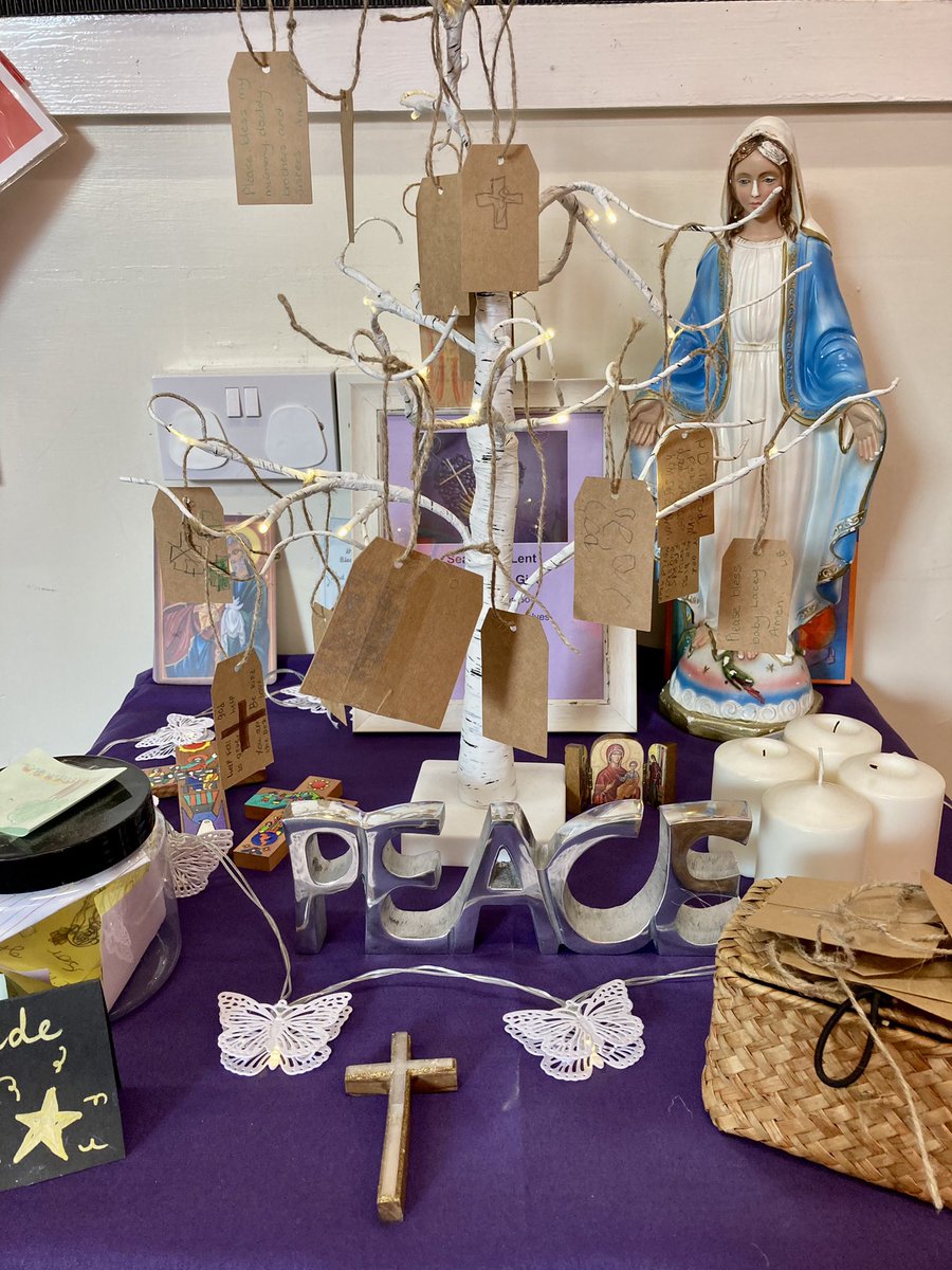 BenetSchool's tweet photo. Class 2 have started Lent with prayers for others and placed on our Lenten Tree. We used the 5 finger prayer to help us. https://t.co/WqsoIiyZiX