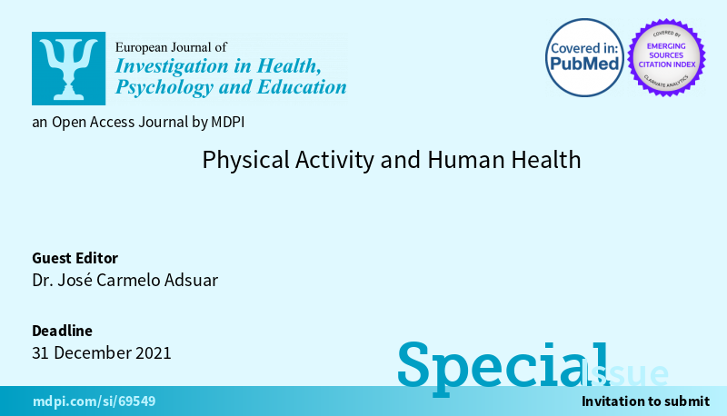 EJIHPE_MDPI's tweet photo. 📢Special Issue "#PhysicalActivity and #HumanHealth" edited by Dr. José Carmelo Adsuar has been well closed!
🧑🎓Dr. Adsuar's dedication is highly appreciated!
🎉Welcome to read #publishedpapers #callforreading
👉https://t.co/rsBd8ZZpSV https://t.co/3qSFqmLl2p