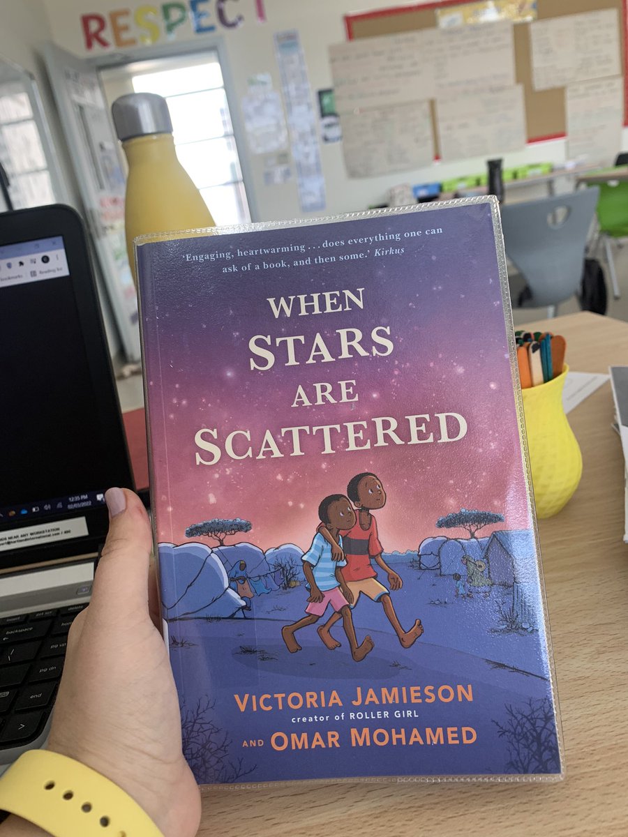 Ms_CWilliams_'s tweet image. Stayed in my classroom reading this instead of going to the staffroom for lunch, and now I have a waiting list of 9 kids to read it after me! A stunning, heart-warming, and engrossing read - thanks @HISchoolLibrary for another stellar recommendation! #readingforpleasure