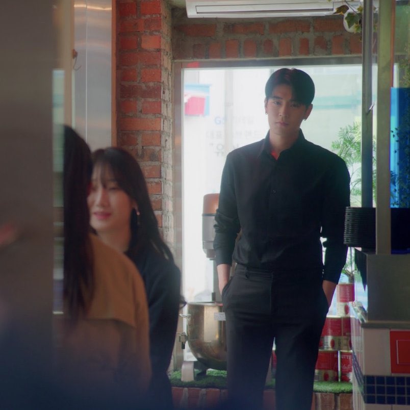 loveshosei's tweet image. jaeyoung in black suit. that’s the tweet. 

#SemanticError #SemanticErrorEP5