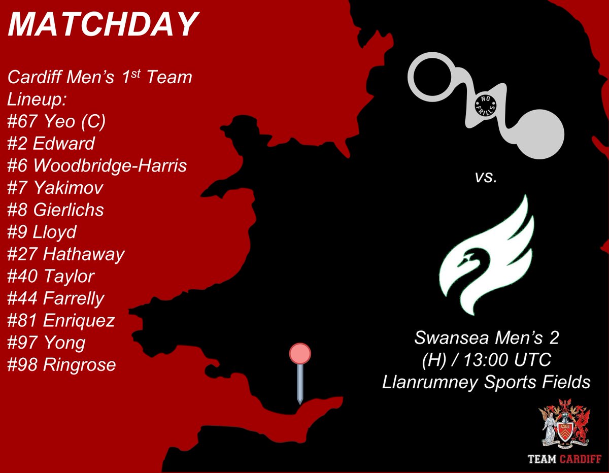 Today's team taking on the neighbours at home.
For the promotion boys!
#WRWB #TeamCardiff