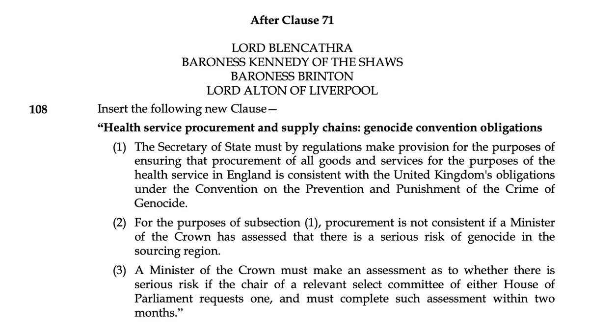 Superb to see all party support for Procurement (Genocide) Amendment - Amendment 108 #UnmaskGenocide😷