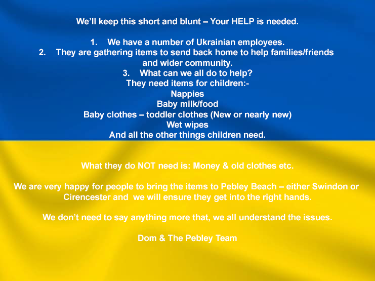 PebleyBeach's tweet photo. *PLEASE READ AND RETWEET*
#UkraineCrisis #HelpUkraine #swindon #cirencester #share https://t.co/jF29iVmgYa
