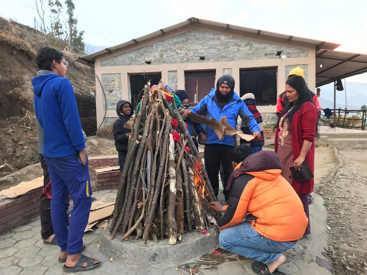 Literally translated as “the great night of Shiva”, #Mahashivratri is a Hindu festival celebrated in honour of #Shiva on the end of winter and the beginning of spring. Kids and staff celebrated this auspicious day in the centers of Dolakha and Godawari.