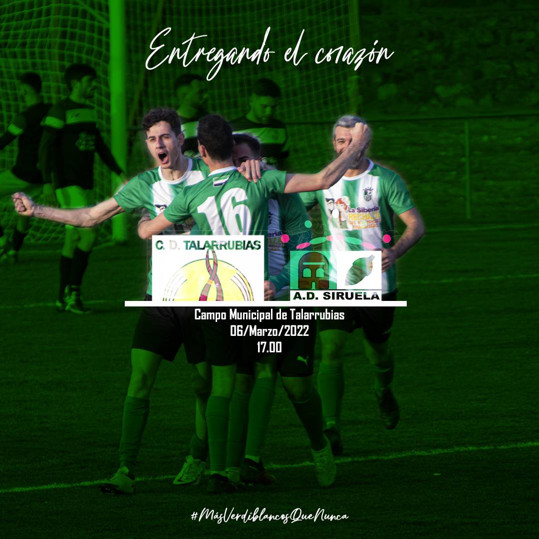 AD_Siruela's tweet photo. J. 18 ⚽| Entregando el corazón

 @cdtalarrubias - A. D. Siruela 

#MásVerdiblancosQueNunca
#SegundaDivisionExt
#ADSiruela https://t.co/ydKhWHTXgO