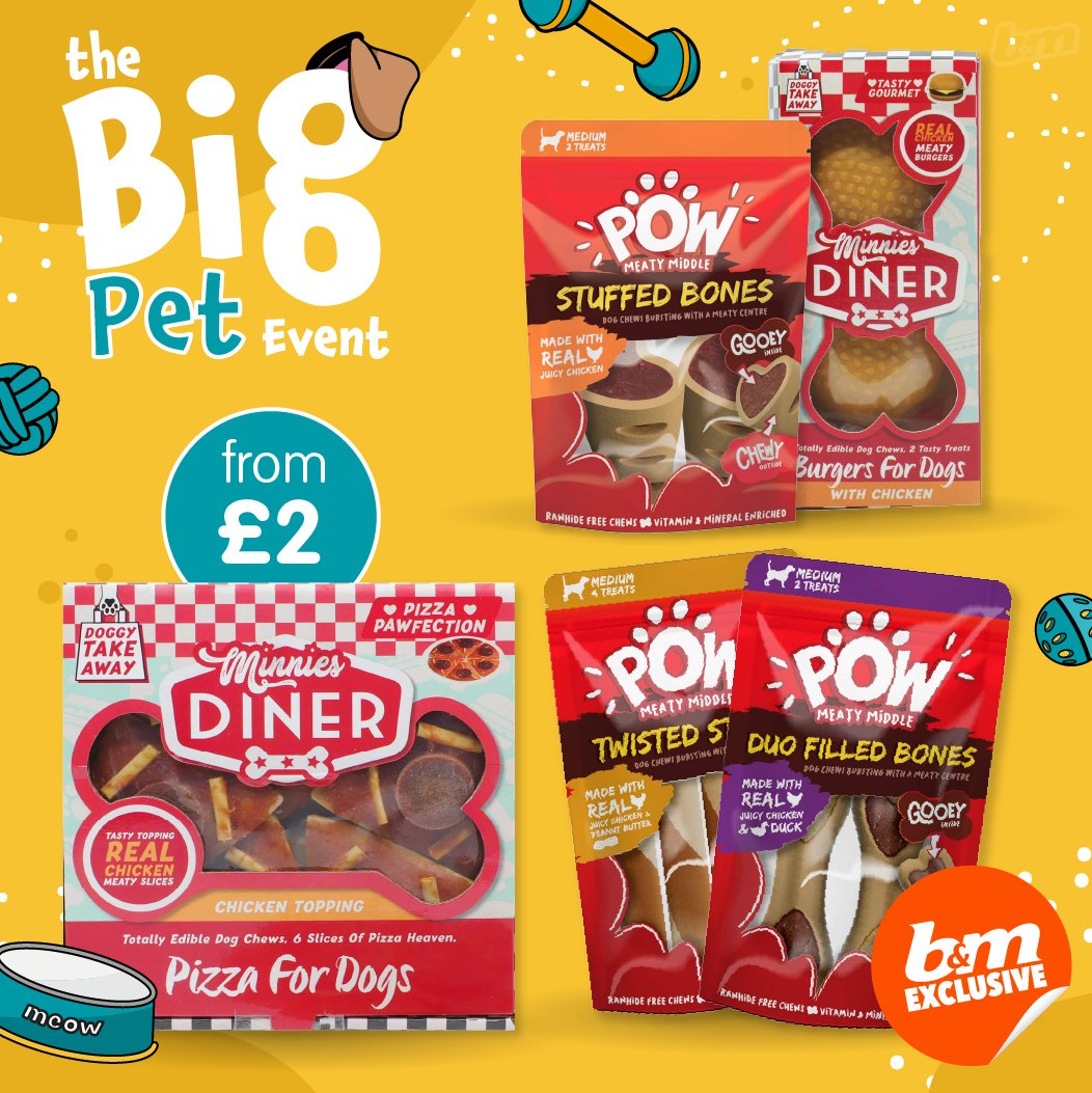 B&M Stores on Twitter "Our BigPetEvent is in stores now, with amazing