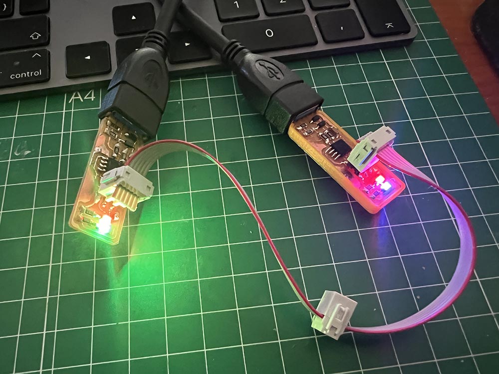 La semana pasada en el <a href="/fabacademany/">Fab Academy</a>, el programa formativo distribuido del que somos uno de los aproximadamente 60 nodos en todo el mundo, los alumnos se han enfocado en la fabricación de placas electrónicas.
#MakeYourJob #digitalfabrication #distributedlearning #fabacademy2022