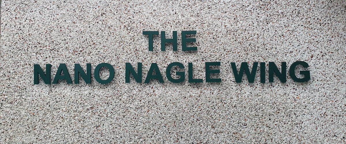 PresWex's tweet photo. It may have taken over 15 years to name one our buildings here on our campus, previously known as "New Building" or "Gym building" it has now been named after our Foundress Nano Nagle &amp; will be known as the "Nano Nagle Wing" one of three buildings here. @ceist1 @PresSisNE https://t.co/Rd2GqgAdYH