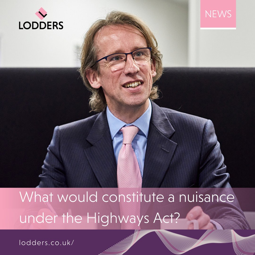Is there a definition of what would constitute a nuisance under section 149 of the Highways Act 1980?

Alastair Frew, partner in our Real Estate group, explains. 

lodders.co.uk/highways-what-…

#law #legal #realestatelaw