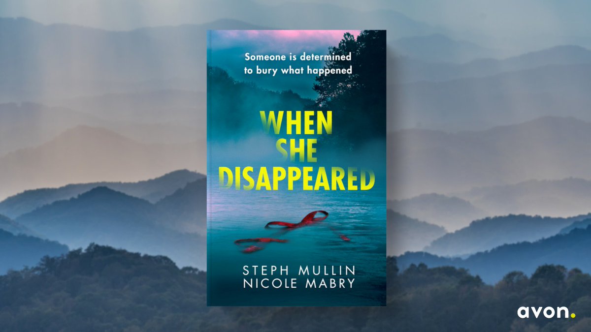AvonBooksUK's tweet photo. In a town where everyone knows everyone, the killer is certain to be close to home. But the question is: How close?📰

#WhenSheDisappeared by @Steph_Mullin and @NicoleAMabry is OUT TOMORROW!

Pre-order in ebook, audio and paperback https://t.co/KAe9r0ihhi https://t.co/97YIMrBSp6