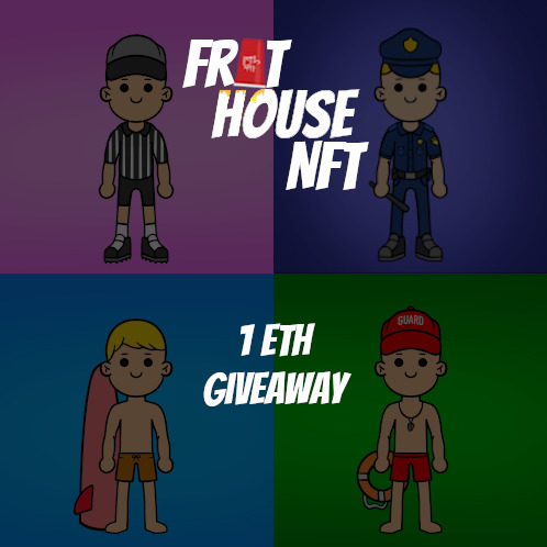 TheFrathouseNFT's tweet image. 🎁🍀1 ETH GIVEAWAY 🍀🎁

1⃣ Join our Discord: Discord.gg/FrathouseNFT
2⃣ Join Whitelist (Requirements are in Discord)
3⃣ Follow us + Like + RT

First 150 people in Whitelist have the chance to win 1 ETH!!

#NFT #NFTCollection #NFTdrop #NFTartist #nftcollector #NFTGiveaways